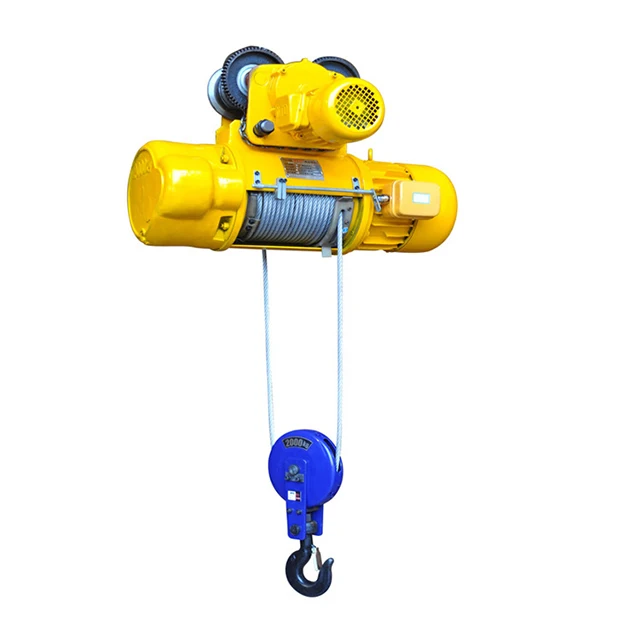Good Quality 2 Ton Monorail Wire Rope Type Electric Lifting Hoist For Sale
