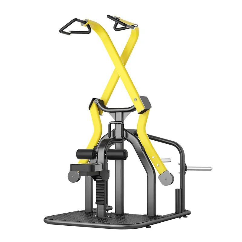 Novo ginásio cross back muscular trainer puxar para trás equipamento de treinamento belas costas equipamentos de fitness cross lat puxar para baixo