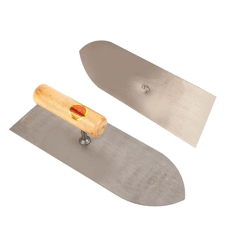 Concreto Rebocamento Trowel, DIY Acessórios, Finishing Tool, Ferramentas Manuais, Aço Prop, 1Pc