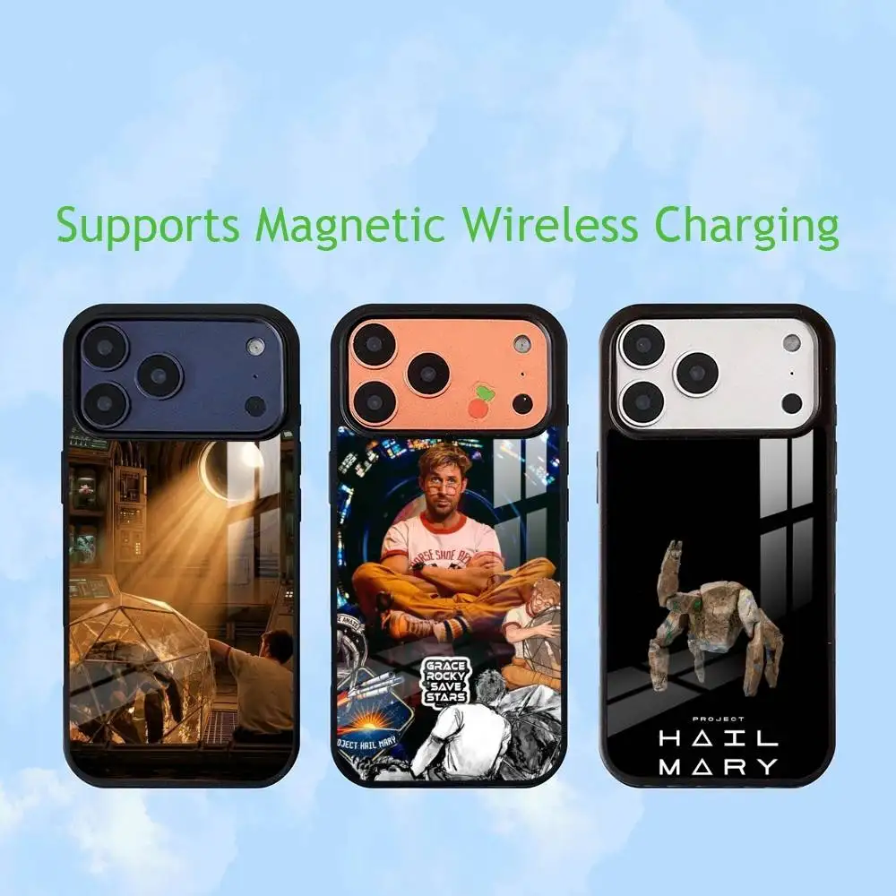Movie P-Project Hail Mary   Phone Case For iPhone17,16,15,14,13,12,11 Plus,Pro Allows magnetic wireless charging