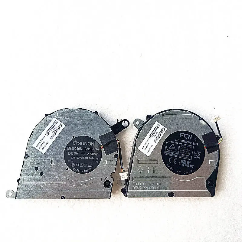 CPU GPU Cooling Fan N60150-001 Replacement for HP Pavilion Plus 14-EW 14-EY 14-EW0000 14-EW0010NR 14-EY0095CL TPN-W160-W159