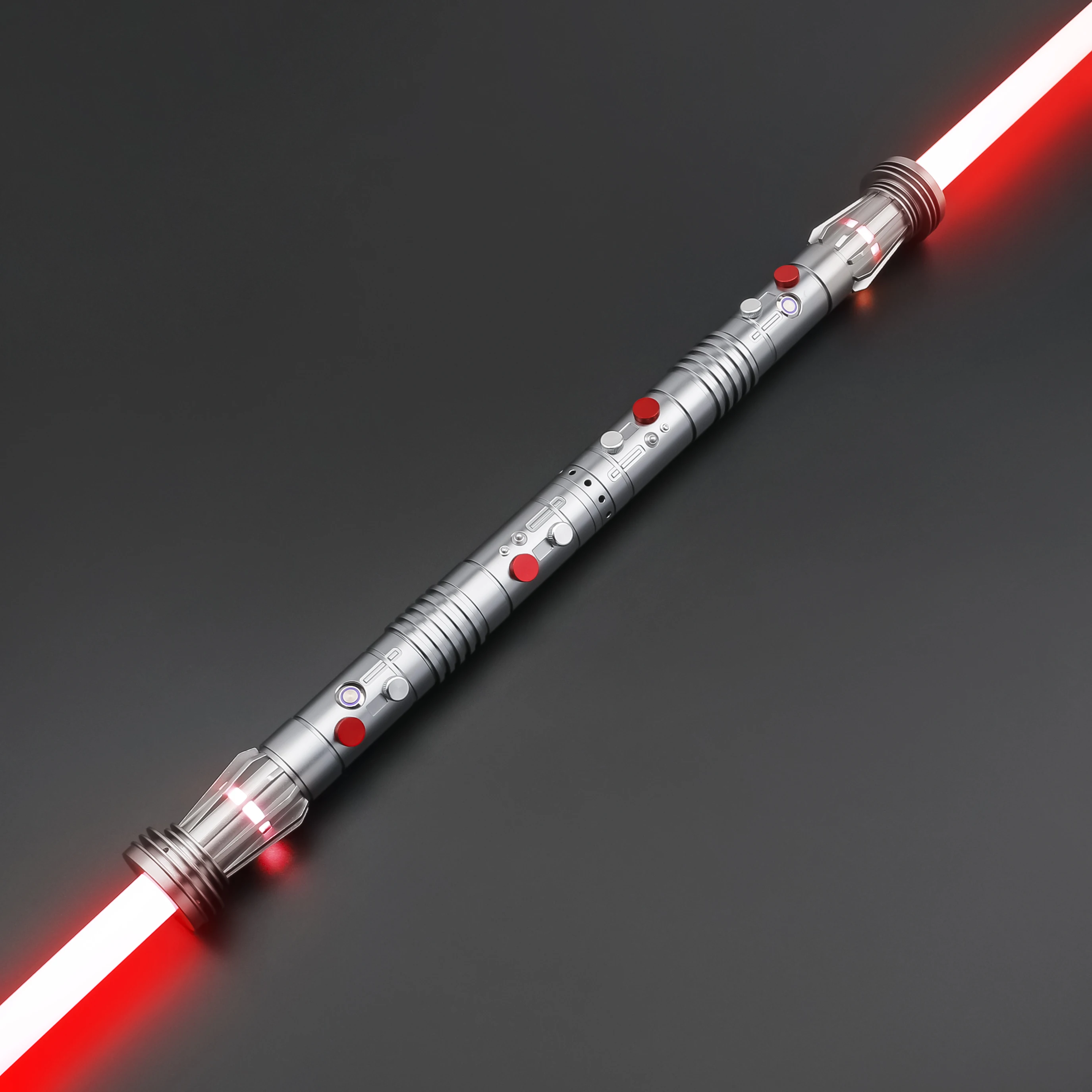 

FOXSABER Dueling lightзнает, Lightsabers для взрослых с управлением движением, 12 цветов и 27 звуковых шрифтов, Металлическая рукоятка светильник Sabers