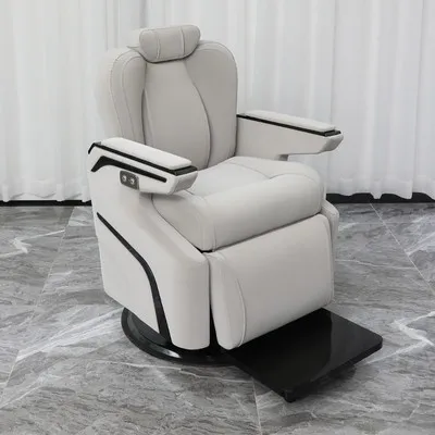 

High Quality Hair Salon Antique Classic Classic Cutting Chair Heavy Duty Big Pump Electric Reclining Hairdressing Barber Chair