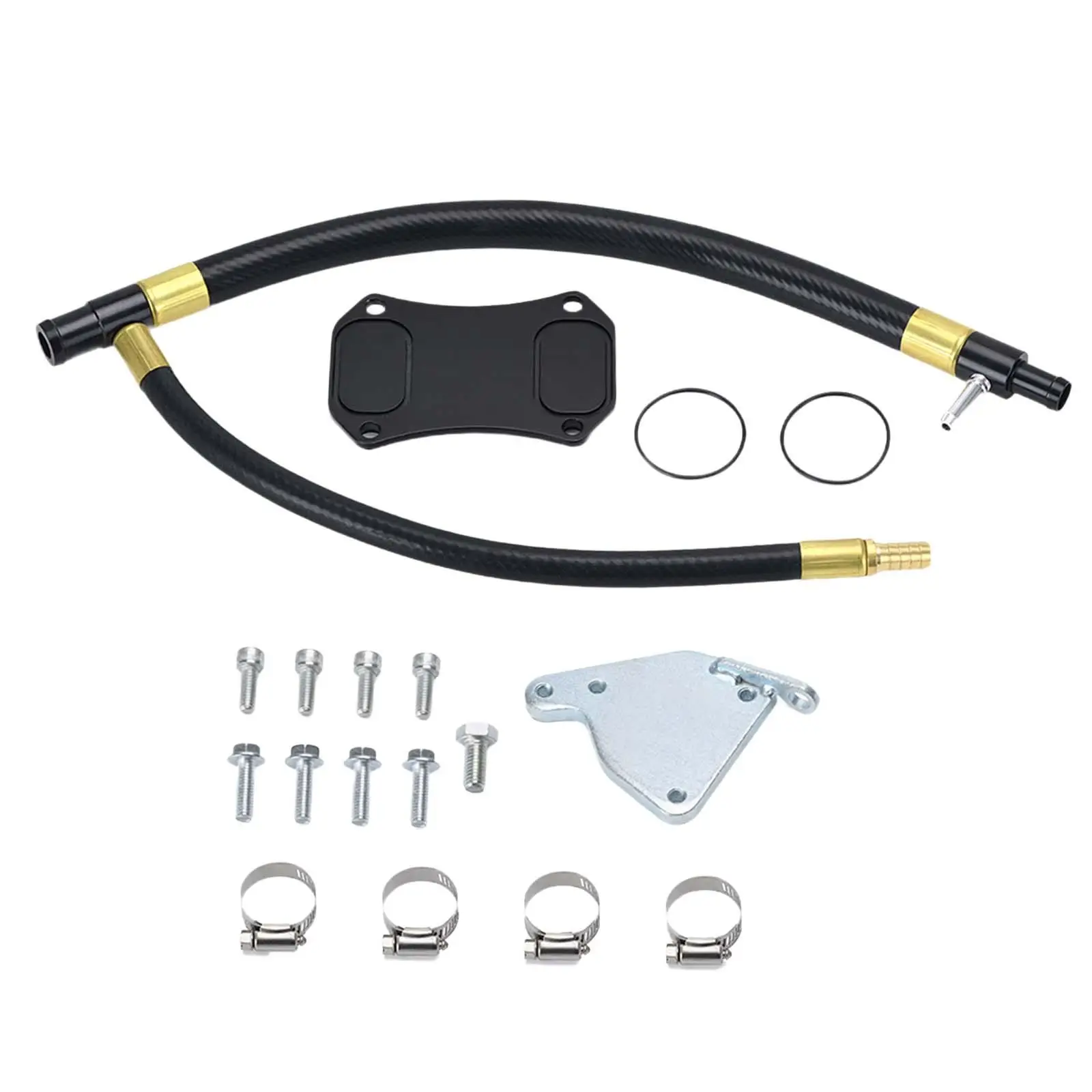 

Valve Cooler Kit Premium Easily Install Repair Performance Kit Valve Repair Tool Kit for Duramax Lml Diessl 6.6L 2011-2015