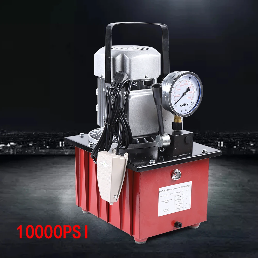 750W 2-70Mpa Jack Split Hydraulic Pump  Electric Driven Hydraulic Pump Machine