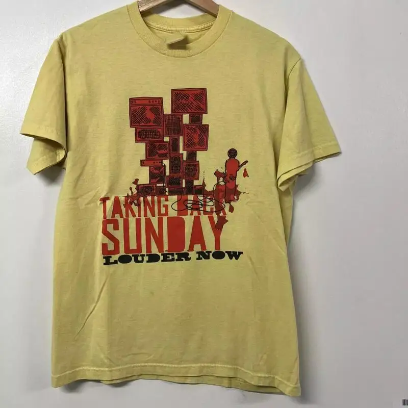 

Taking Back Sunday Band Louder Now Yellow Haze T Shirt Full Size S 5XL GC2672