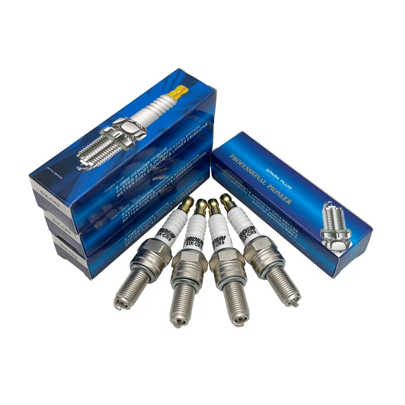1 2 4 Stück Iridium-Motorzündkerze EIX-CR9 FÜR CR9EK CR8EK CR9EIX CR9EVX CR9E CR9EIA-9 CR9EB PMR9B U27ESR-N IU27 IU24 R017-9 – Detail 7