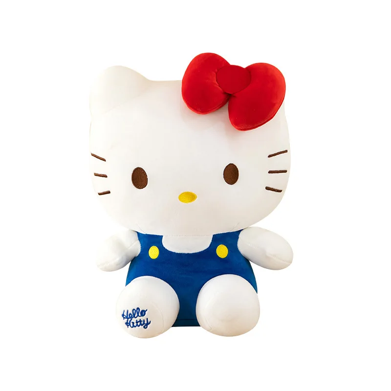 25/35/45/60cm Hello Kitty Plush Toys Big Size Cute Movie KT Cat Peluche Dolls Soft Stuffed Kawaii Toy Kids Birthday Gift