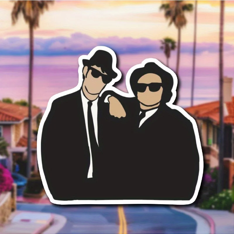 

Car stickers durable self-adhesive paper, inspired by the design of the Bruce Brothers vinyl stickers.