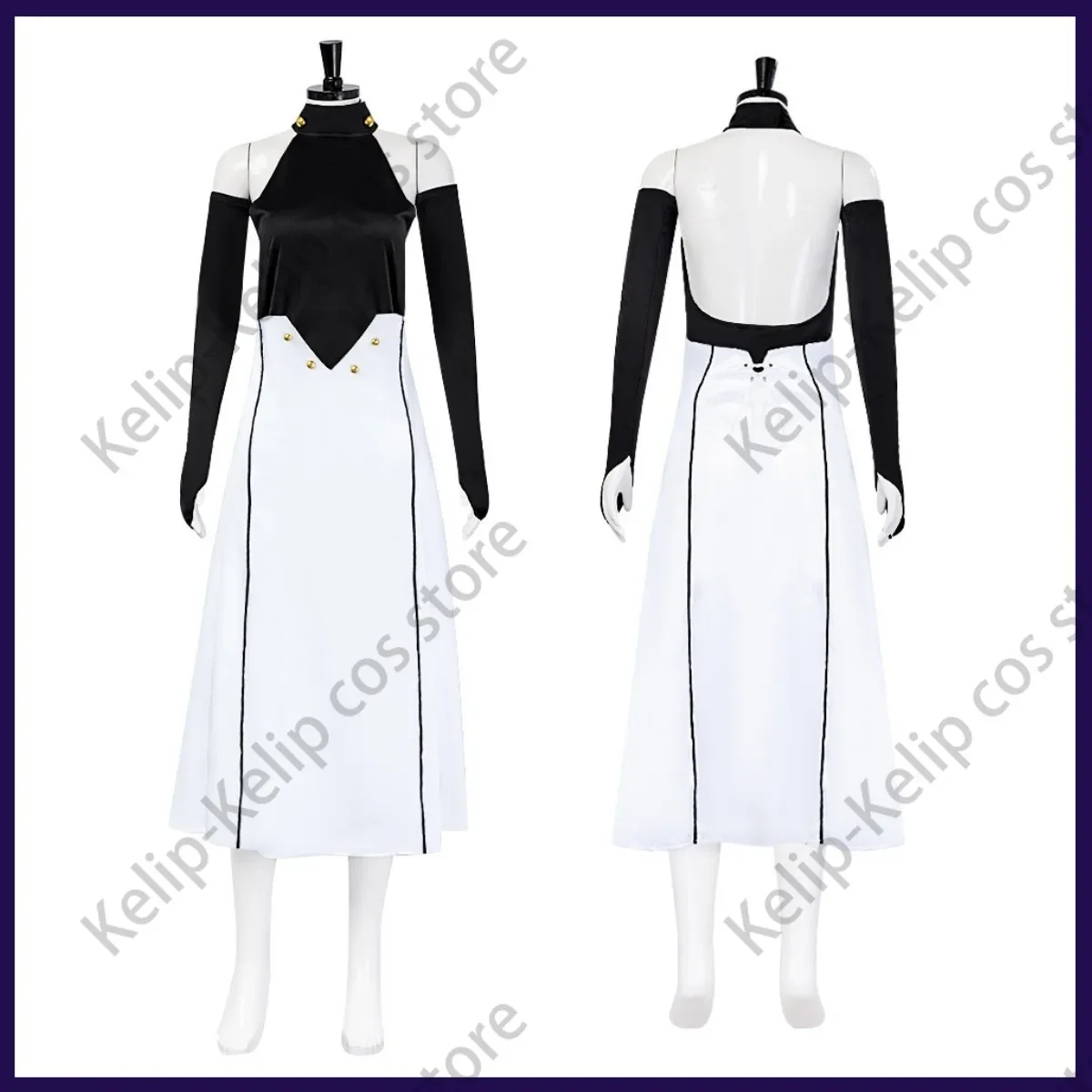 Anime Seraph of The End Asuramaru Cosplay Costume Owari No Seraph Wig Sleeveless Top Skirt Uniform Woman Sexy Carnival Suit