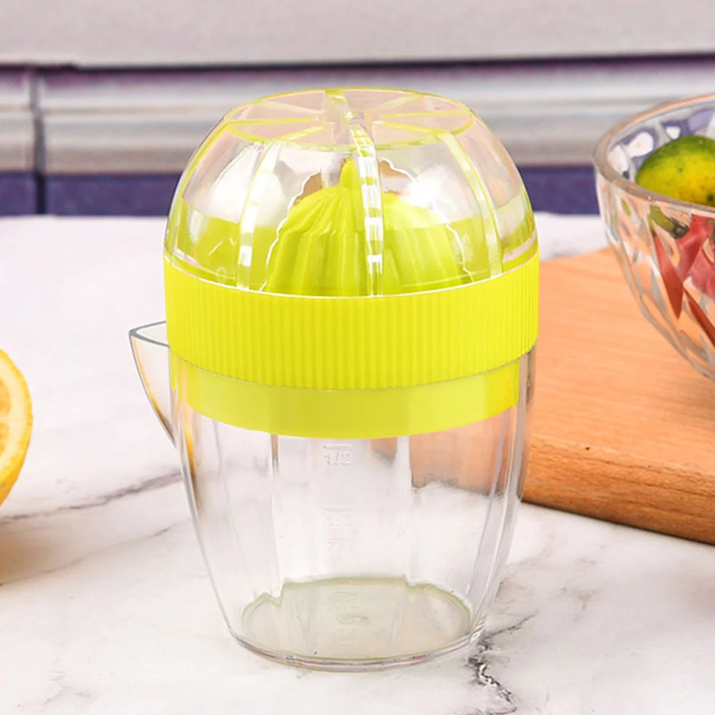 2 Pcs Lime Juicer Manual Cup Home Kitchen Citrus Small Machines Plastic Fruit Squeezing Device