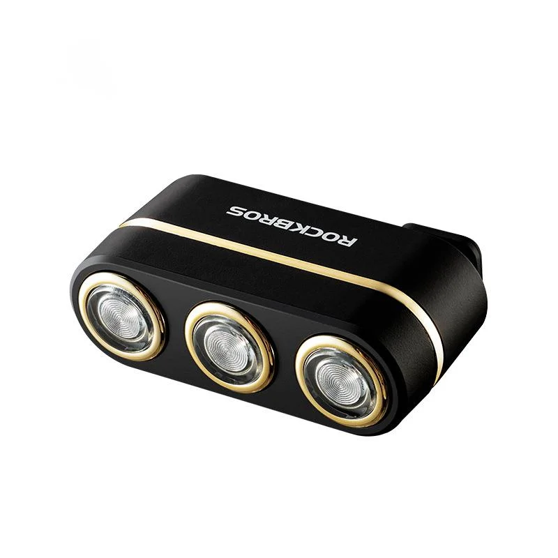 Bicycle brake sensing, three color warning taillights, mountain road bikes, night riding equipment_voghion.com