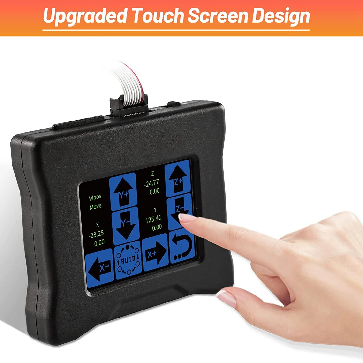 Imagem -04 - Cnc Offline Controller com Touchscreen Router Offline Control Module 2.8in Grbl
