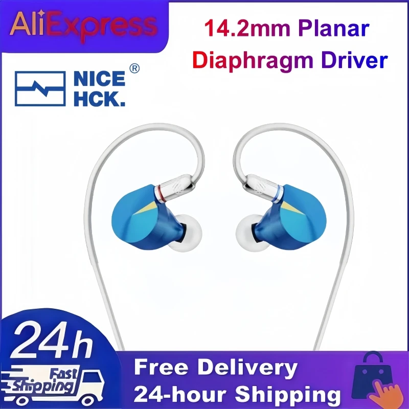 NICEHCK F1 Pro 14.2mm Planar Diaphragm Driver HiFi in-Ear...
