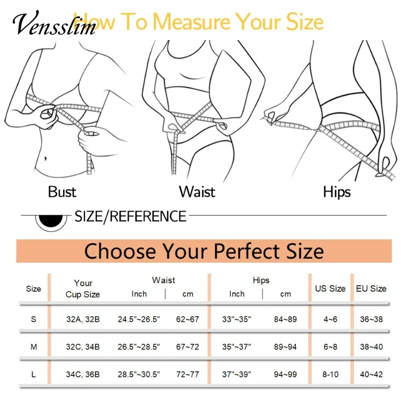 Vensslim Women Waist Trainer Shapewear Slimming Full Body Shaper Push Up Seamless Bodysuits Tummy Control Butt Lifter Underwear