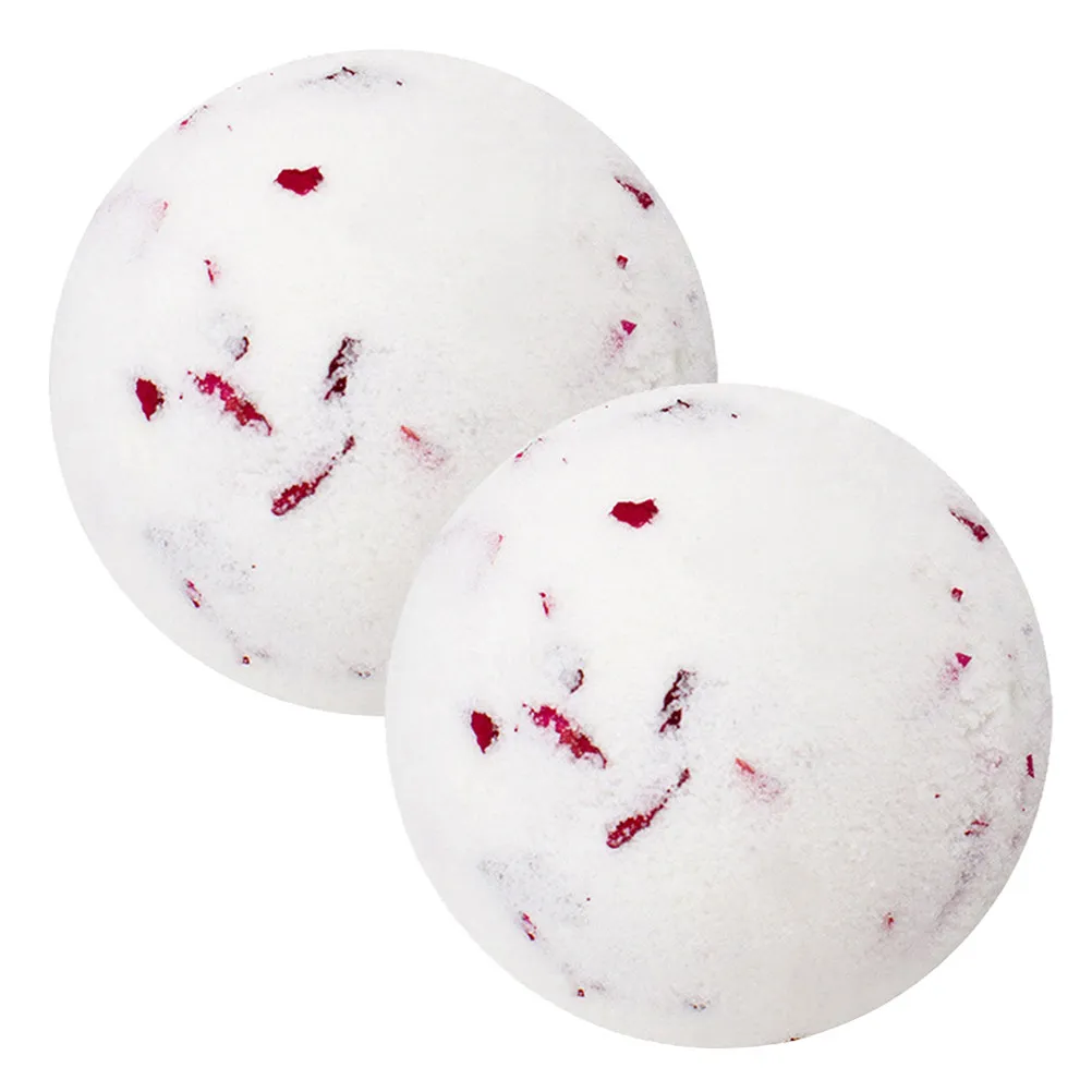 2pcs Bubble Skin Softening Hydrating Bath Bombs with Essential Oil for Spa Relaxation & Gentle Cleansing