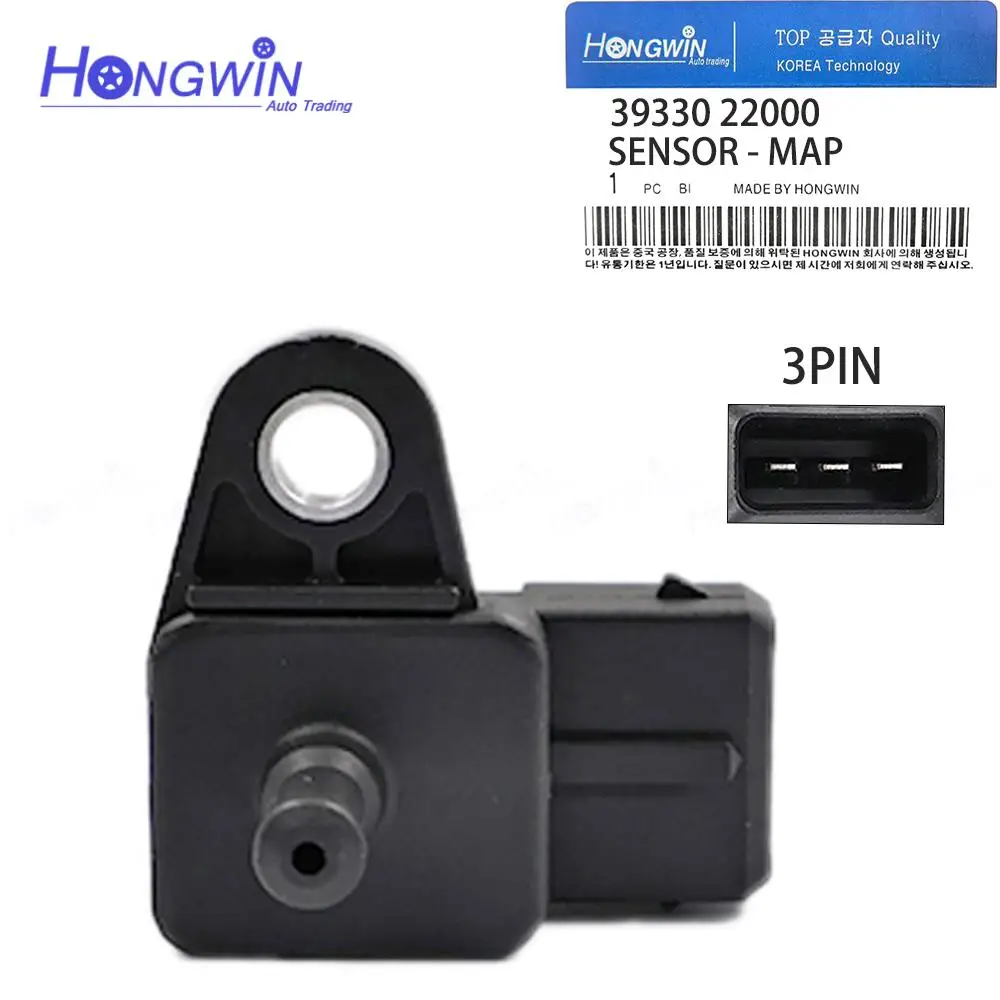 

Manifold Absolute Pressure Sensor MAP SENSOR FOR HYUNDAI ELANTRA AVANTE COUPE LANTRA 3933022000 / 39330-22000 / 39330 22000