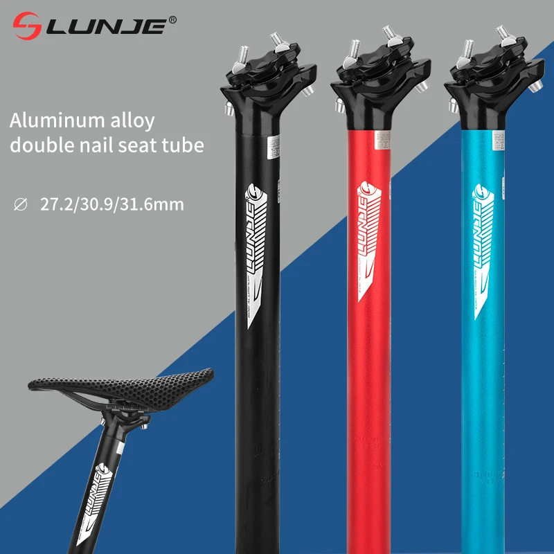 

MTB Bicycle Seatpost Ultralight Road Bike Seat Post 27.2/30.9/31.6*400mm Aluminum Alloy Cycling Seat Tube Bicycle Parts