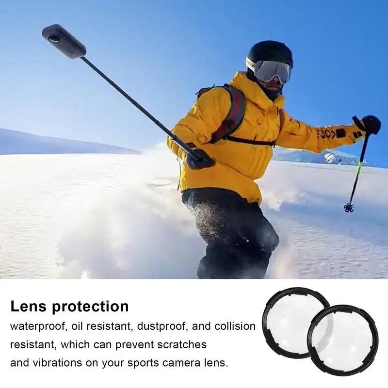 

Camera Lens Guards Action Camera Waterproof Lens Guards Transparent Clear Lens Guard Lens Guards Protective Cover Caps For