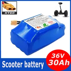 High-quality Battery 36V 30Ah 10s2p Rechargeable Lithium-ion Battery for Electric Self-balancing Scooter,HoverBoard and Unicycle