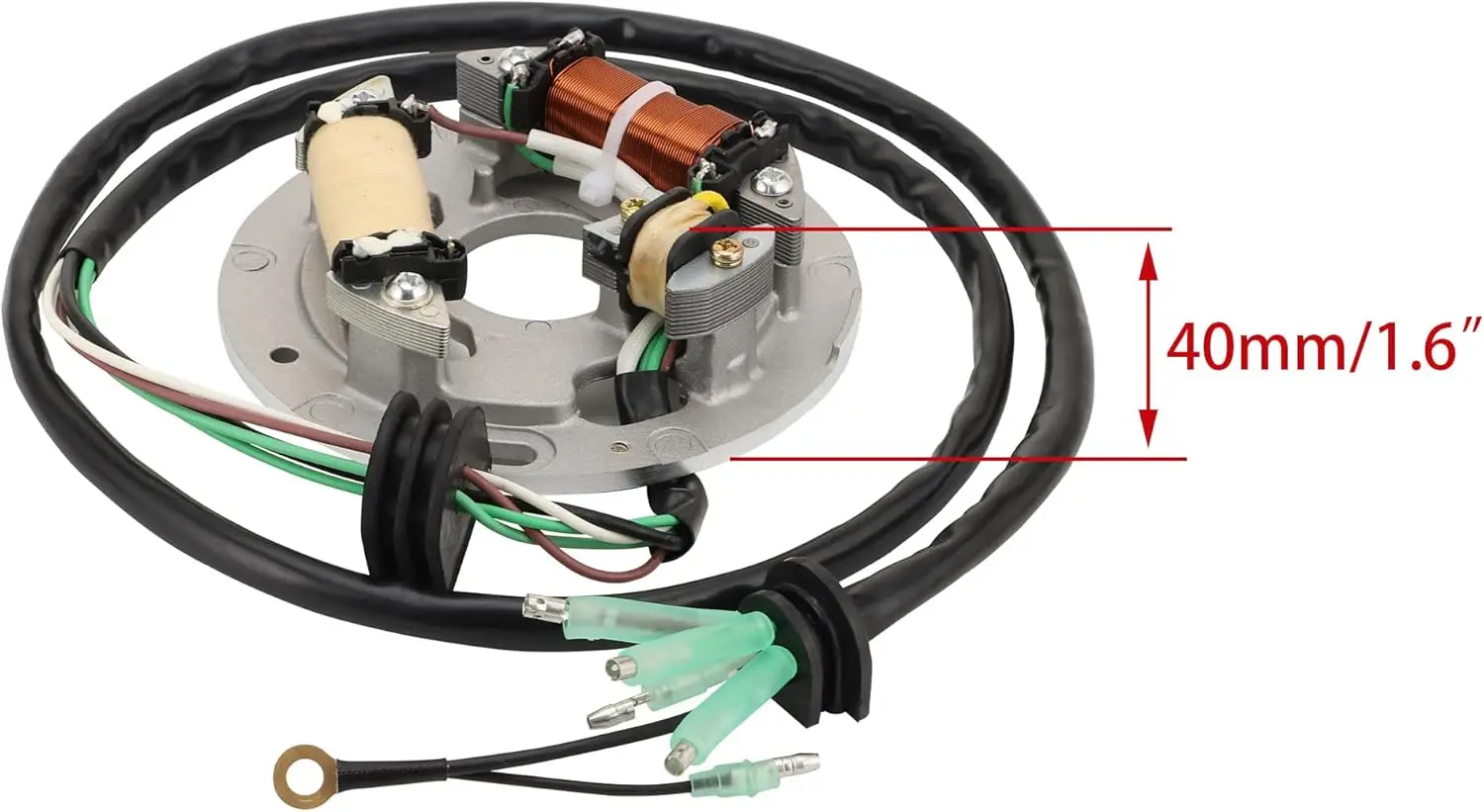 Magneto Stator for Wave Raider Deluxe 700 95-1996 1998 Wave Venture 700 96 Wave Blaster 700 OEM 62T-85560-10-00 6R8-85560-10-00