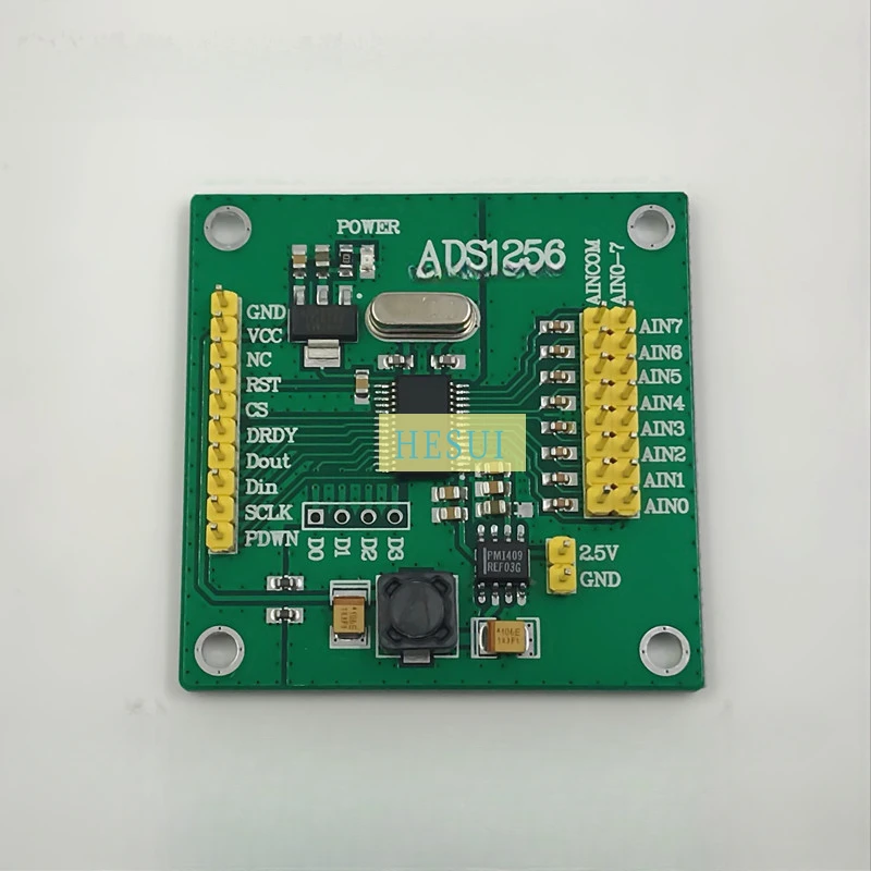 ADS1256 High precision ADC analog-to-digital conversion 24-bit eight-channel