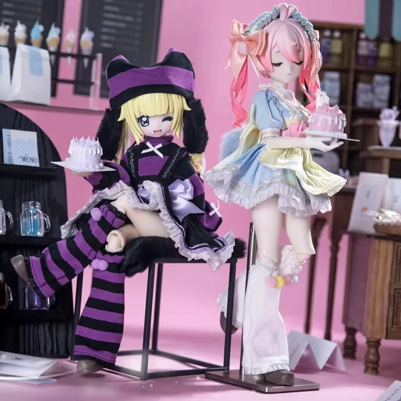 

Official Genuine Ufdoll 5-Point Tea Drink Series Bjd Mysterious Box Doll Full Set Female Body Version Collectible Complete Gift