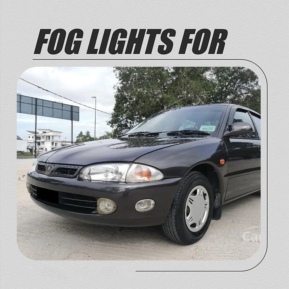 FOR Proton Wira Putra Satria Front Bumper Projector Fog Lamp / Sport Light / Fog Light - 1 Set