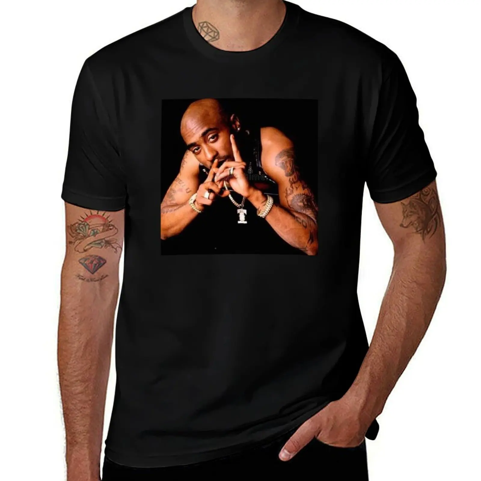 

Pac T-Shirt blue archive T-shirts oversize custom t-shirts vintage t shirts mens funny t shirts