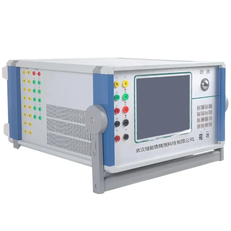VLUUKE LHT-702 Electric Three Phase Relay Protection Tester High Accuracy 0.2 IP67 Aluminum Alloy Portable Set