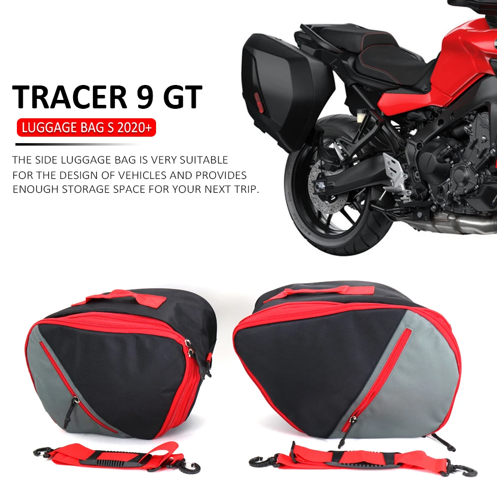 

New Motorcycle For Yamaha Tracer 9 GT 2020- Luggage Bags Expandable Inner Bags Pannier Liner Tool Box Saddle Bag Suitcases