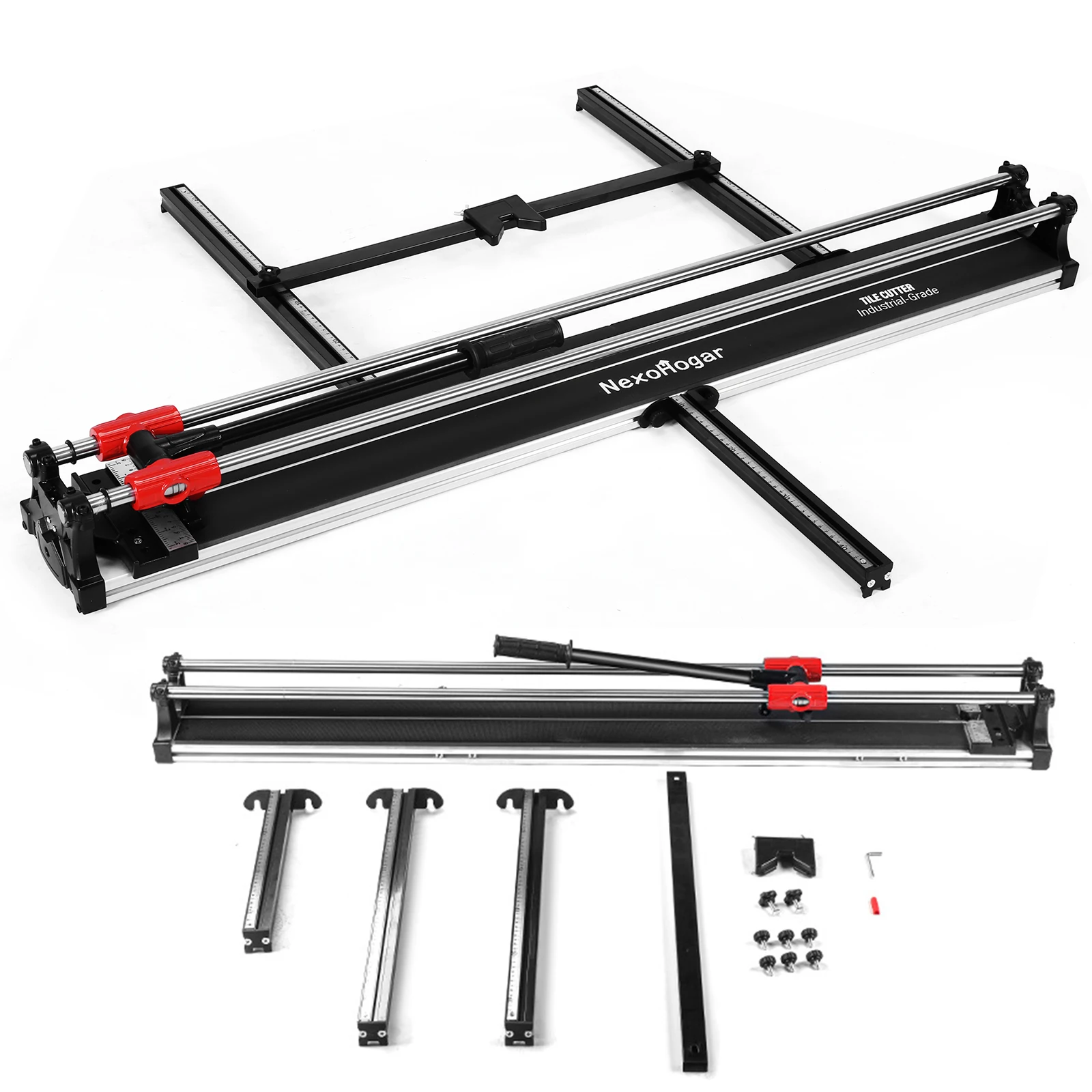 Heavy Duty Push Blade Cutter Shockproof Floor Tile Rowing Knife Anti-Slip Improves Work Efficiency