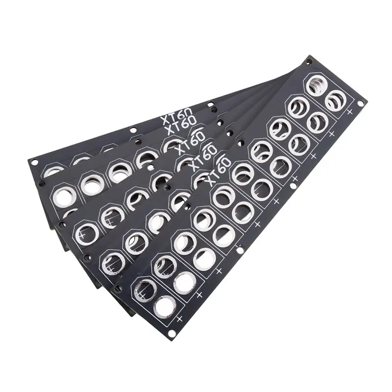 [B24B!】 For FPV Drone Airplane Compatible 5PCS For XT60 Parallel Charging Plate 10 Port PCB Welding Distribution Board Lipo Batt