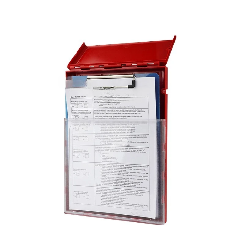 Collection and storage Fireproof cabinet Magnetic attraction Visual MSDS storage data box