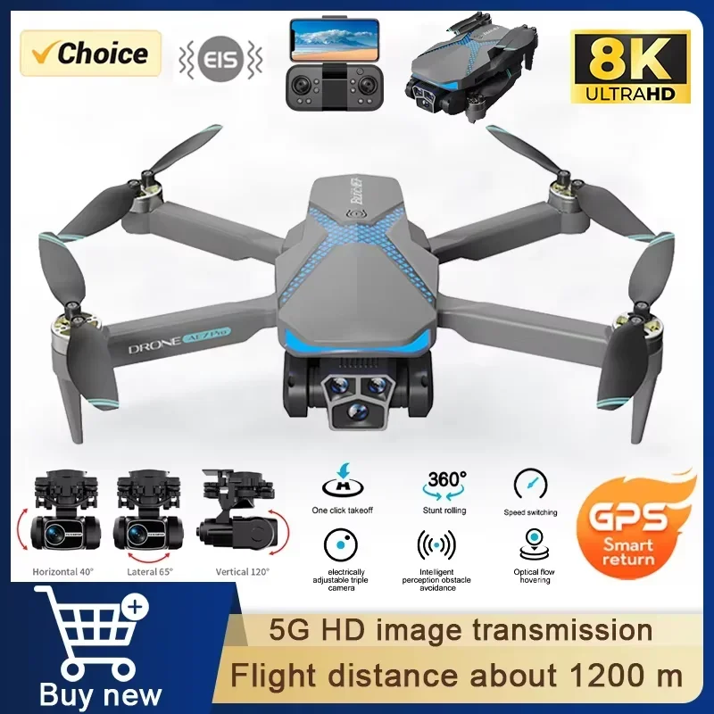 AE7 Mini Drone 8K H…