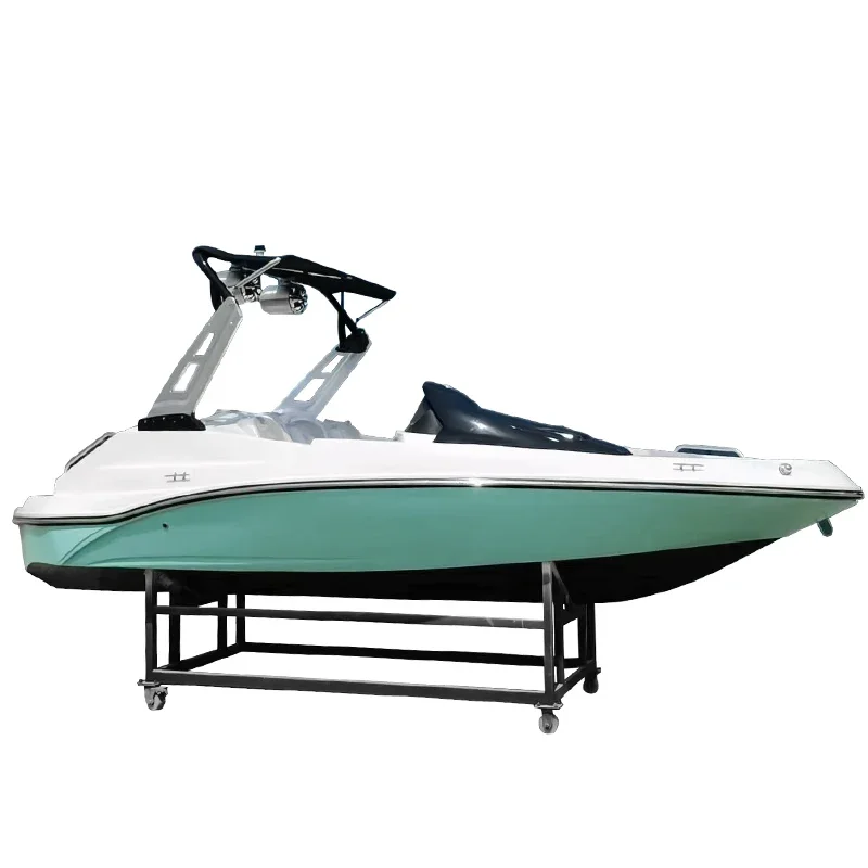 4.8m fiberglass sport electric outboard motor boat