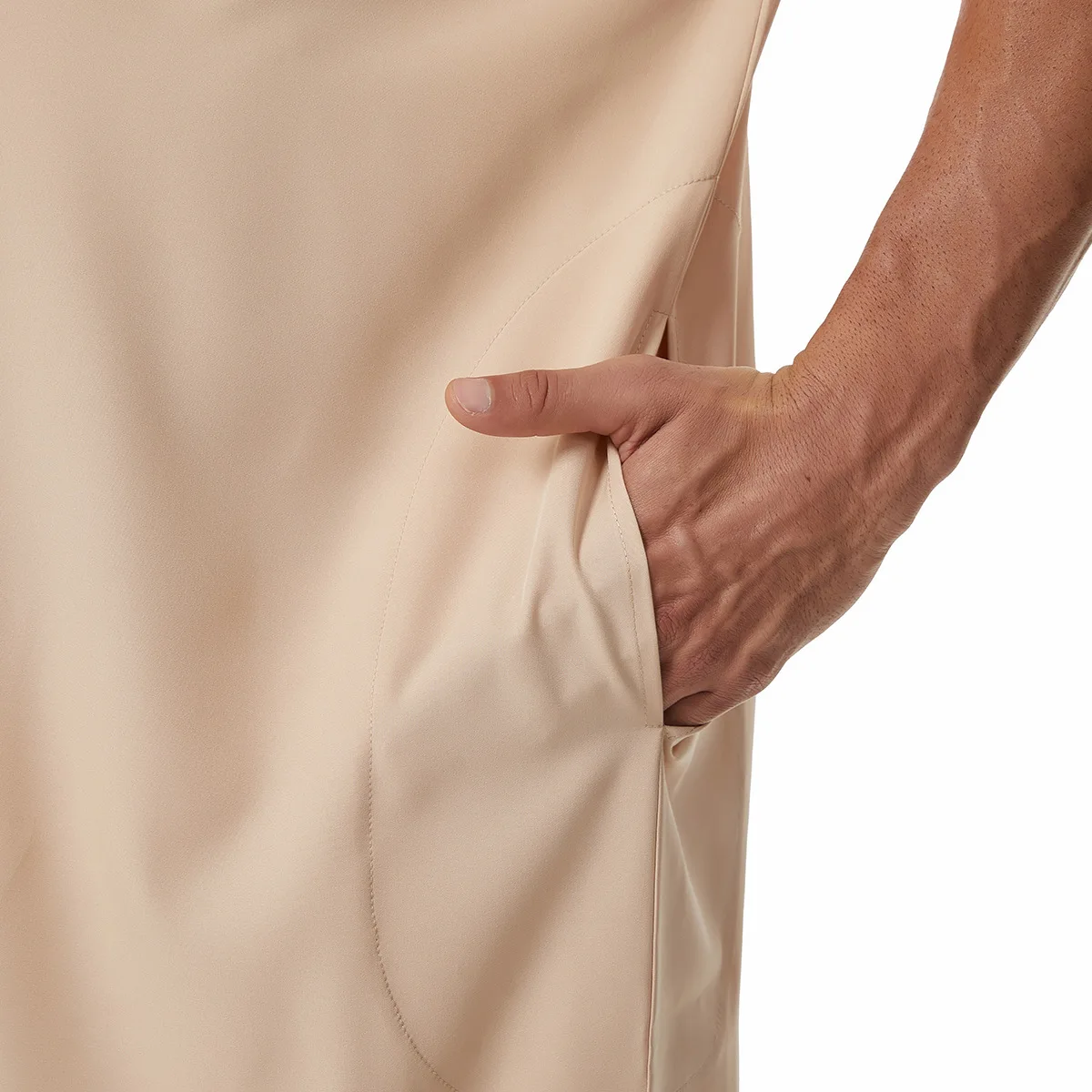 Ramadan Jubba Thobe Abaya per la preghiera Abbigliamento Uomo Abito musulmano Abbigliamento Kebaya Turchia Arabo Islam Djellaba Robe Musulmane Hombre