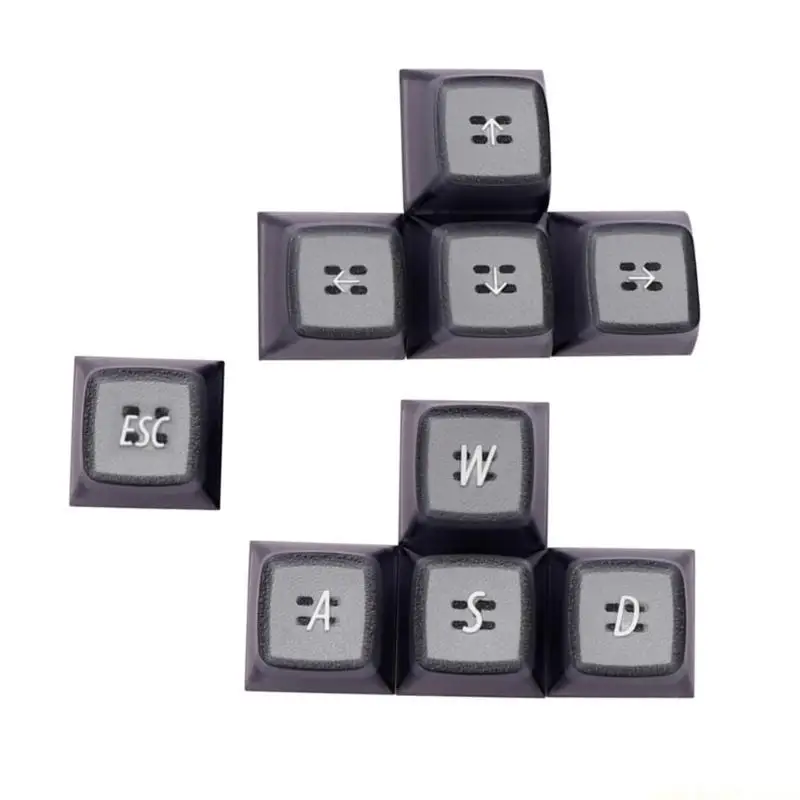 

Backlights EMA Profile Keycap 9-key DoubleShots Esc WASD Direction Accessory for Mechanical Keyboards