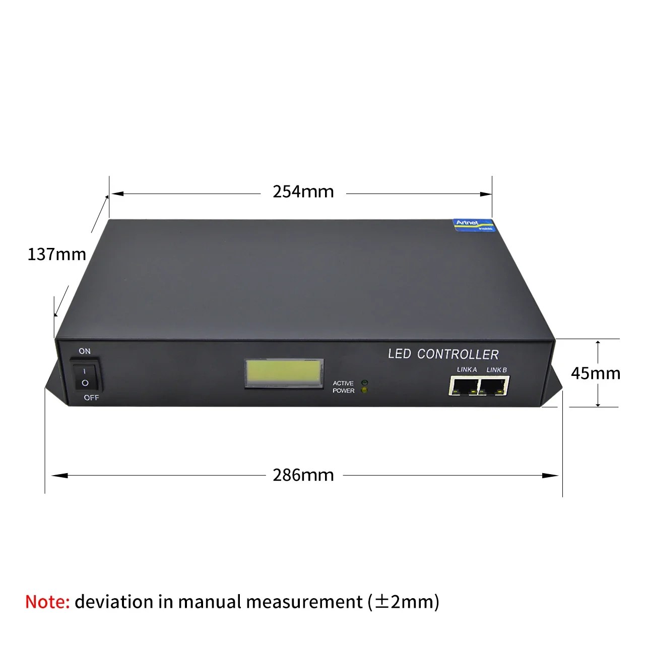 Protocolo ArtNet DMX SPI Pixel RGB RGBW RGBTW UCS7604 UCS8904 Controlador LED de 16 bits A28A-ArtNet para proyectos de iluminación grandes