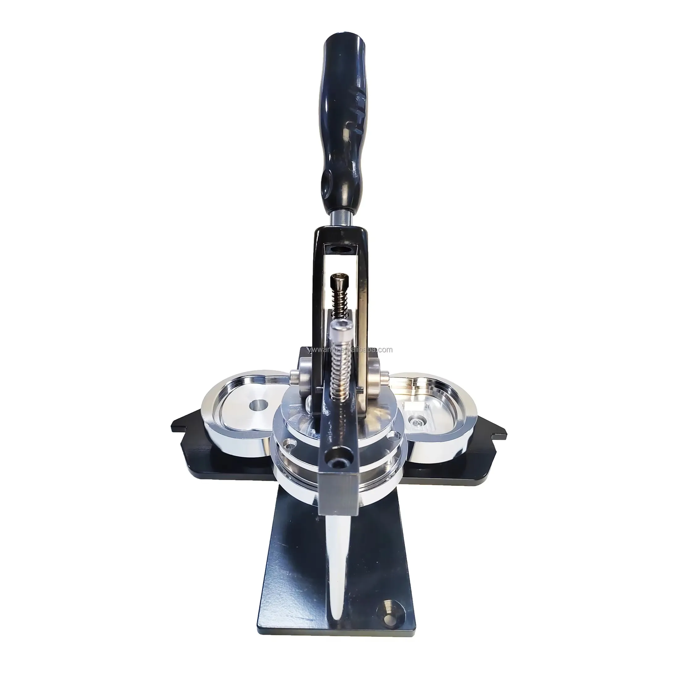 

New Style Manual Badge Manufacturing Machine Kit 68*58 Millimeters Steel Button Cutter Plastic Consumable Button Making Machines