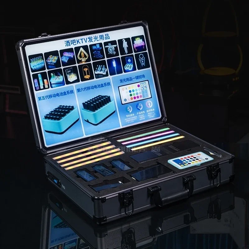 Bar KTV luminous products display box, one-click control of luminous utensils