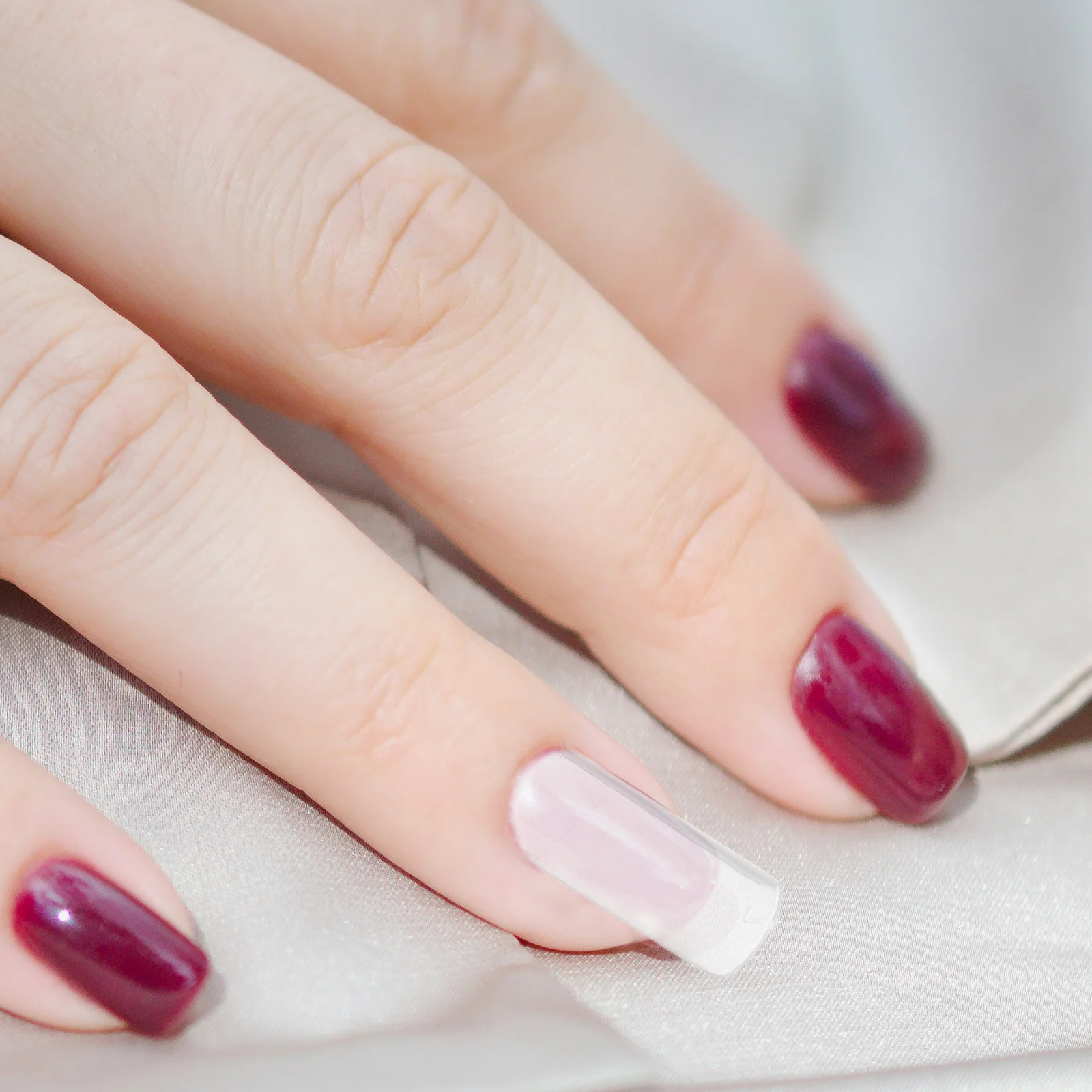 Caja de puntas de uñas de ataúd Extra largo de acrílico transparente, salón de manicura francés, extensiones de uñas postizas DIY, puntas de uñas transparentes de ataúd largas