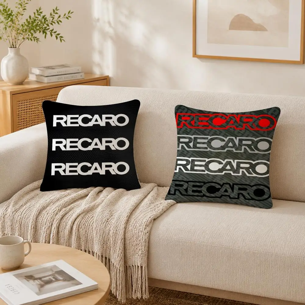Fashion Anime R-Recaros Cushion Cover Plush Decorative Pillow Case With Hidden Zipper Cutecore Room Decor For Home