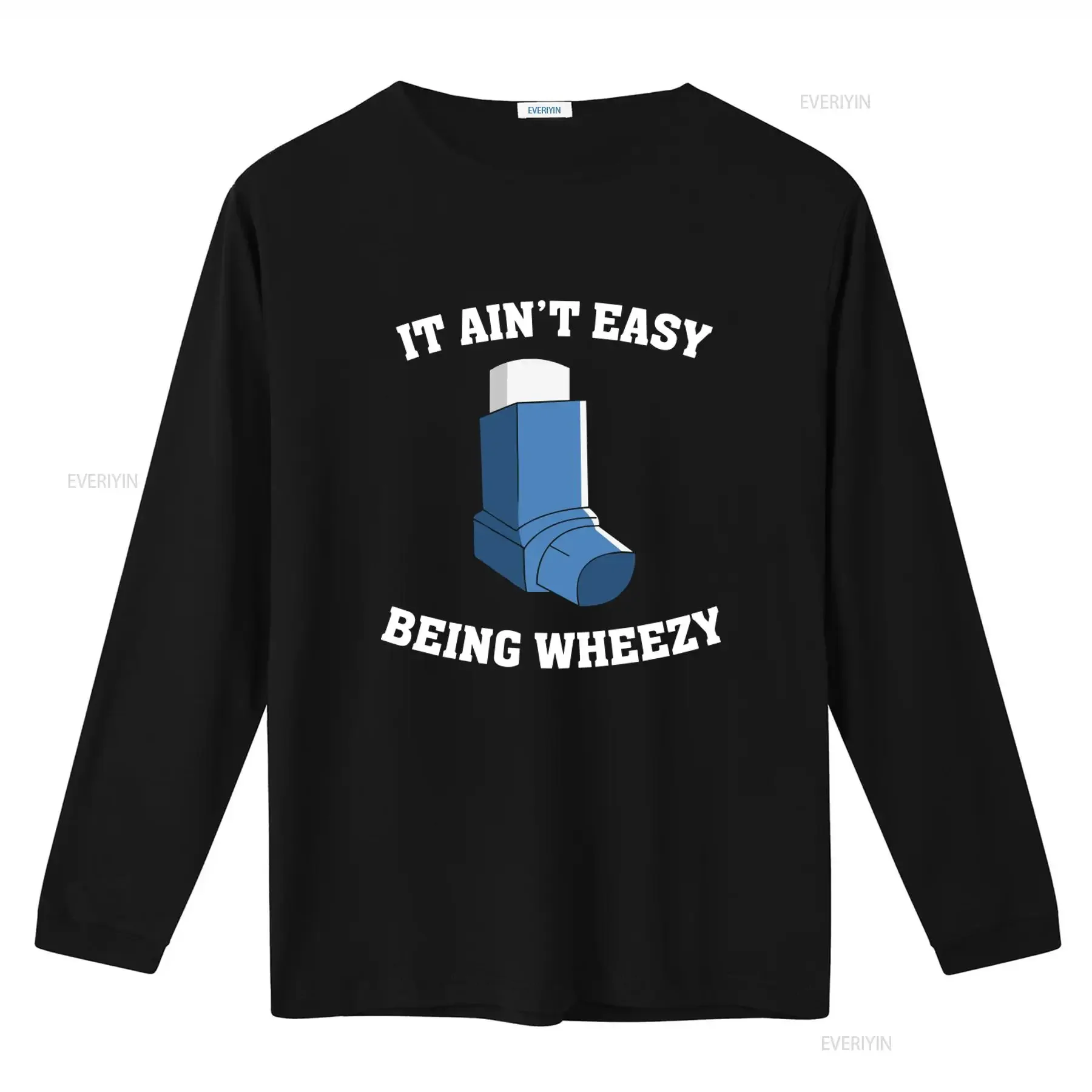 It Ain't Easy Being Wheezy T Shirt Funny Design for Adult Kids with Asthma Inhaler Medical Medicine Theme s vintage Washed Soft