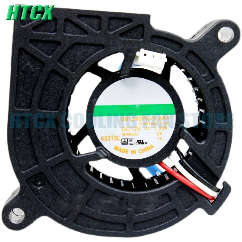 New GB1245PKVX-8AY 12V 1.2W 3-wire Blower