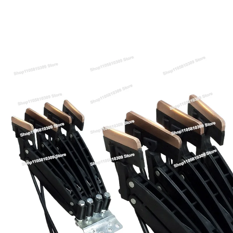 Seamless Sliding Contact Line Collector JD - 3/4-60 A Running/Class 3 4 Pole Seamless Collector, Wear Resistant Carbon Brush