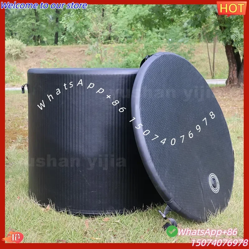 2026New Outdoor Sports Wholesale Folding Plastic Spa Bath Tub Portable Bath Tub for Bathroom Inflatable Cold Plunge