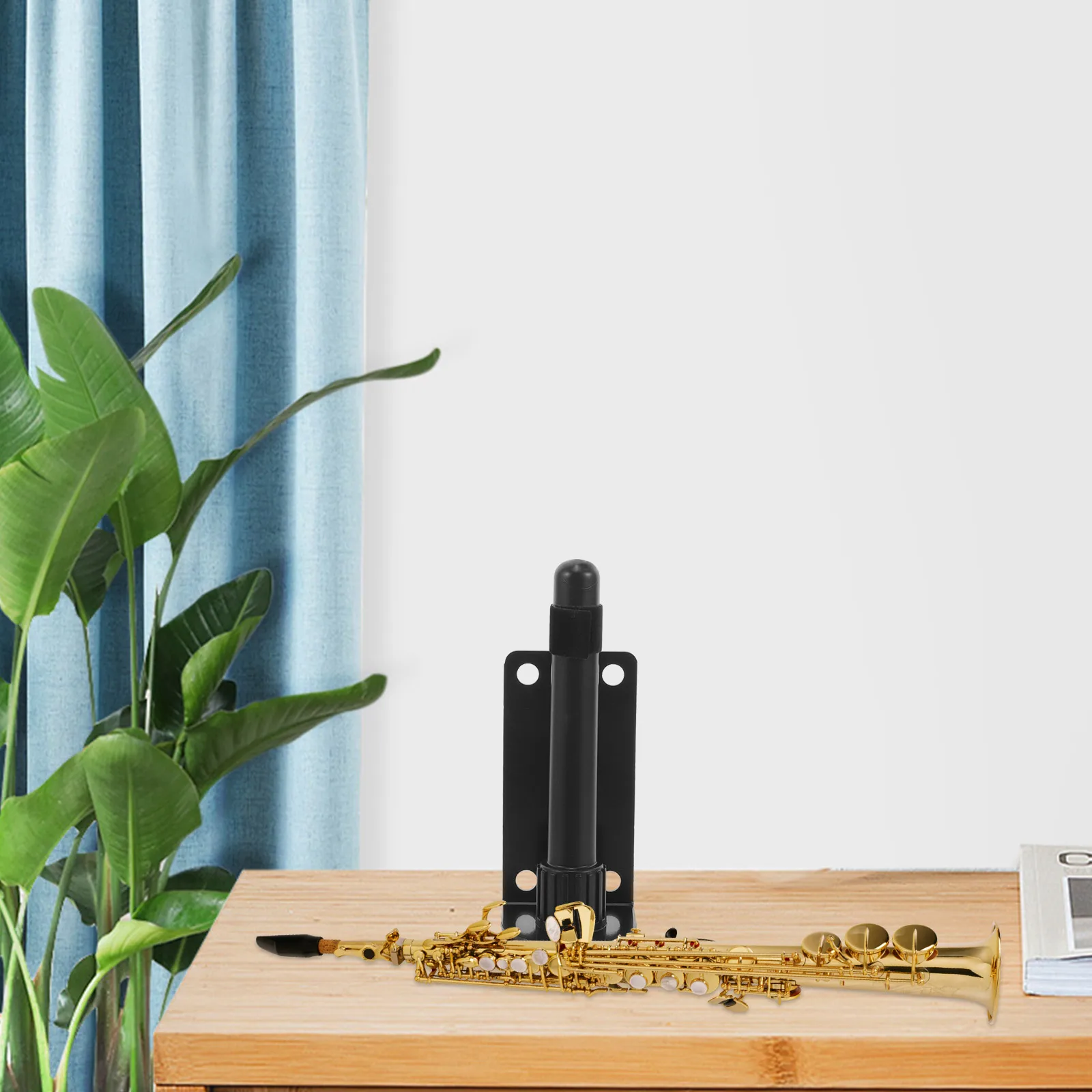 

Durable Flute Clarinet Wall Hanger Metal Stand Organizer for Wind Instruments Accessory Flute Wall Mount Clarinet Accessories