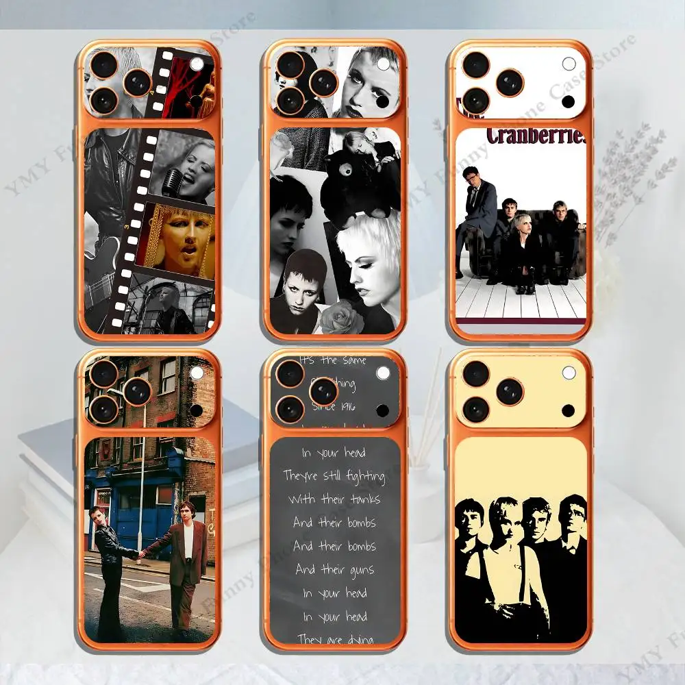 Dolores O Riordan The C-Cranberries For Iphone 17 Pro ProMax Back Protective Decorative Sticker Back Cover