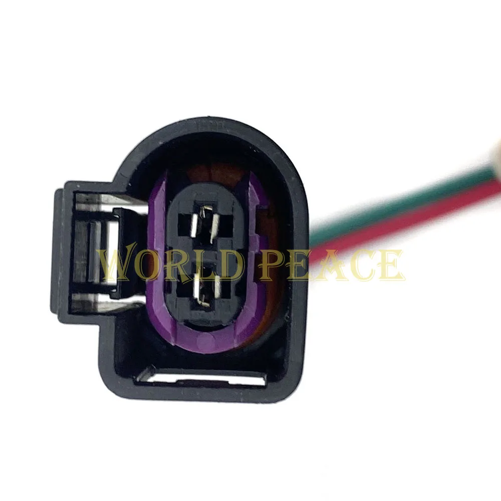 2PIN Connector konektor HPFP pompa bahan bakar tekanan tinggi untuk Audi Volkswagen 4d0972002